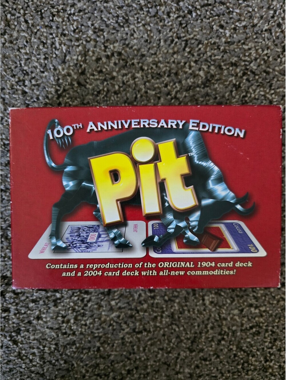 Pit 100th Anniversary Edition Card Game Winning Moves Classic Trading Party Game
